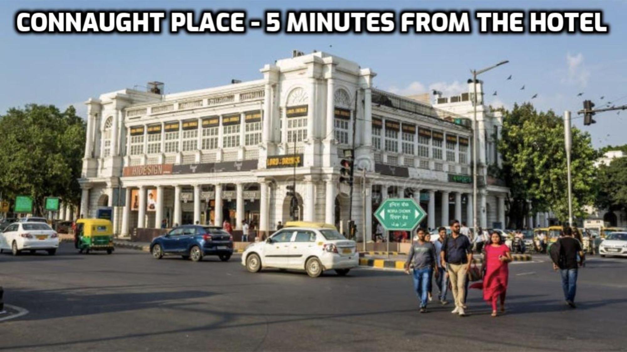 Hotel Glitz - Walk In From New Delhi Railway Station Exterior foto